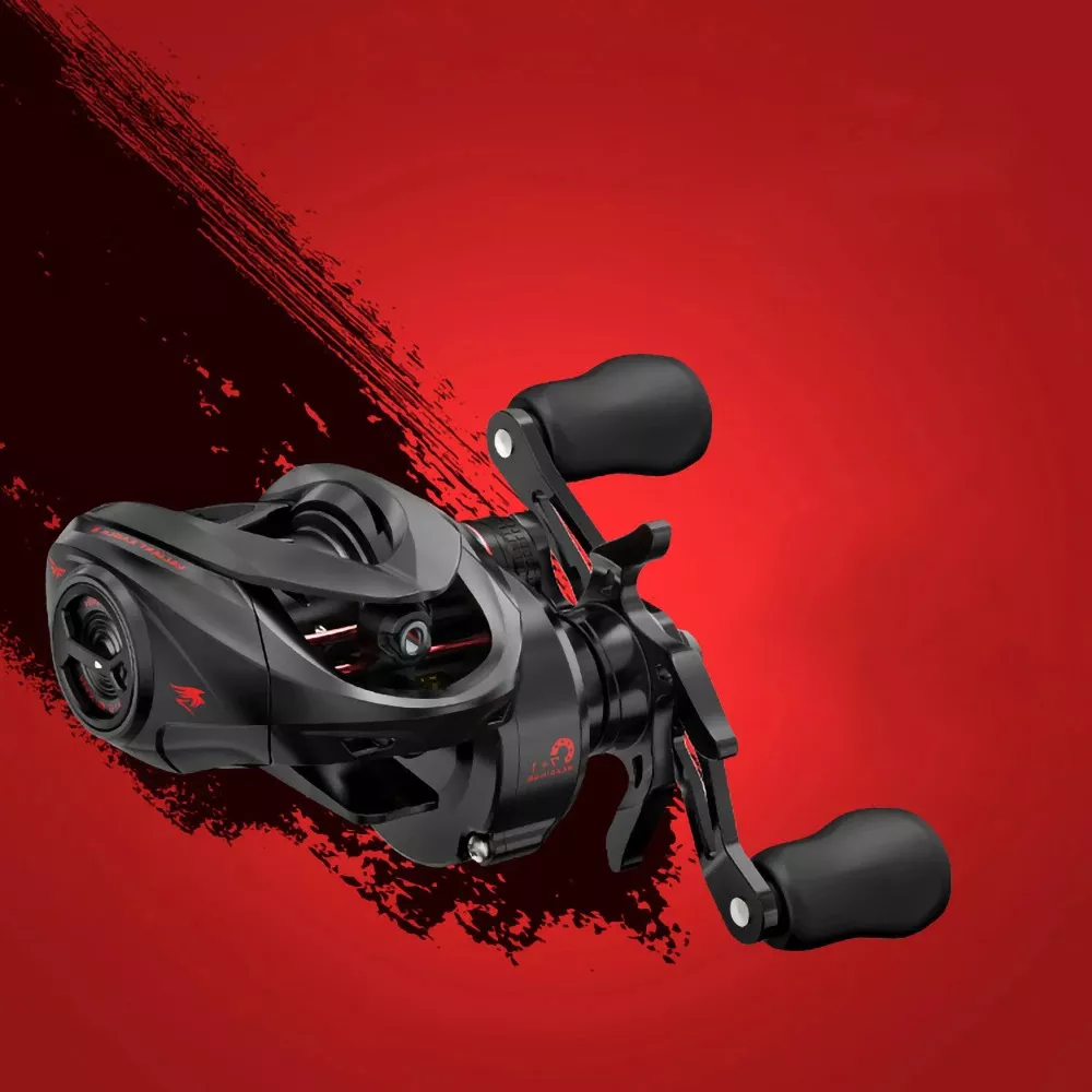 High-Speed 8.4:1 Baitcasting Reel with 5KG Drag for Bass Fishing - Image 2