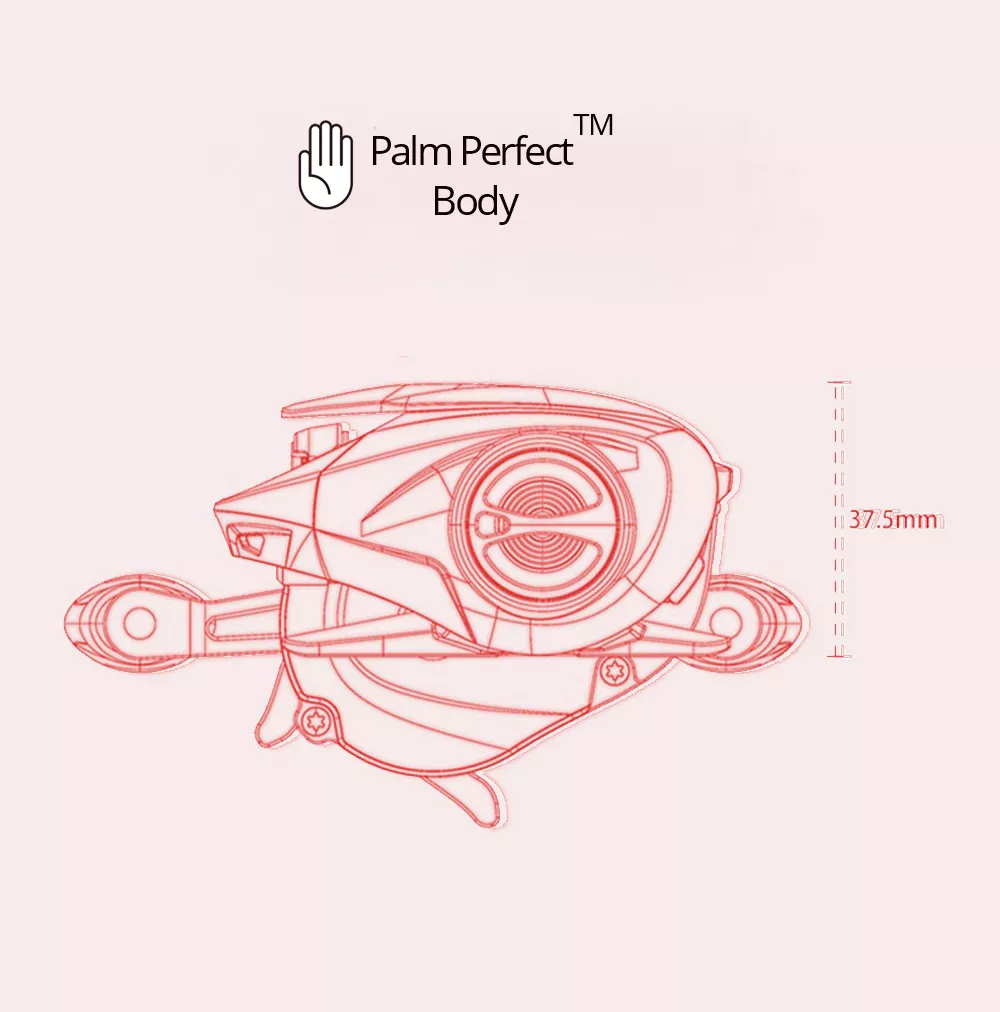 High-Speed 8.4:1 Baitcasting Reel with 5KG Drag for Bass Fishing - Image 7