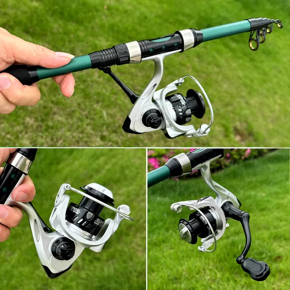 Telescopic Fishing Rod and Reel Combo 5.9ft - Image 6