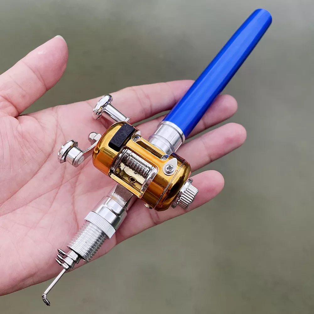 Mini Telescopic Pen Fishing Rod and Reel Set - Image 3