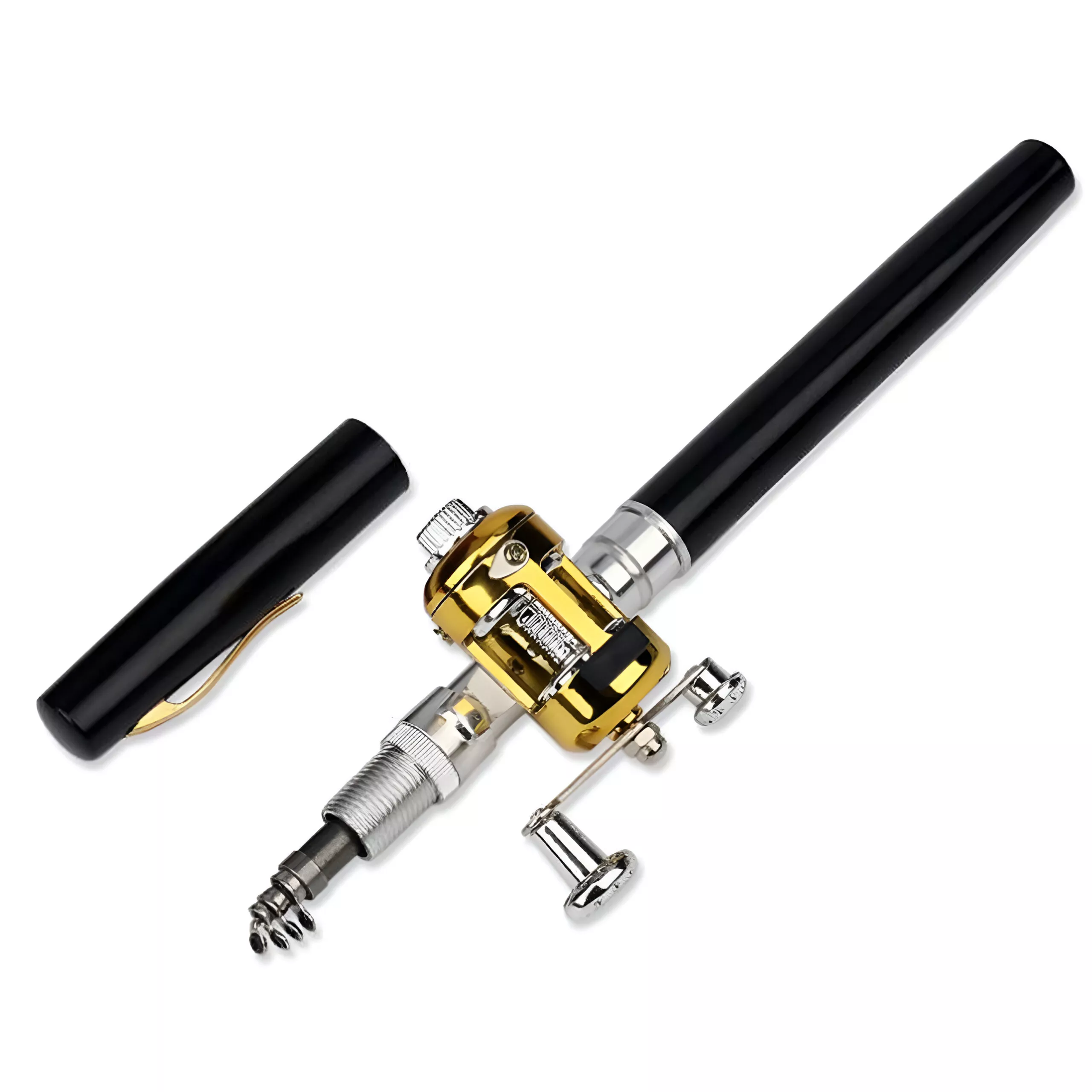 Mini Telescopic Pen Fishing Rod and Reel Set - Image 6