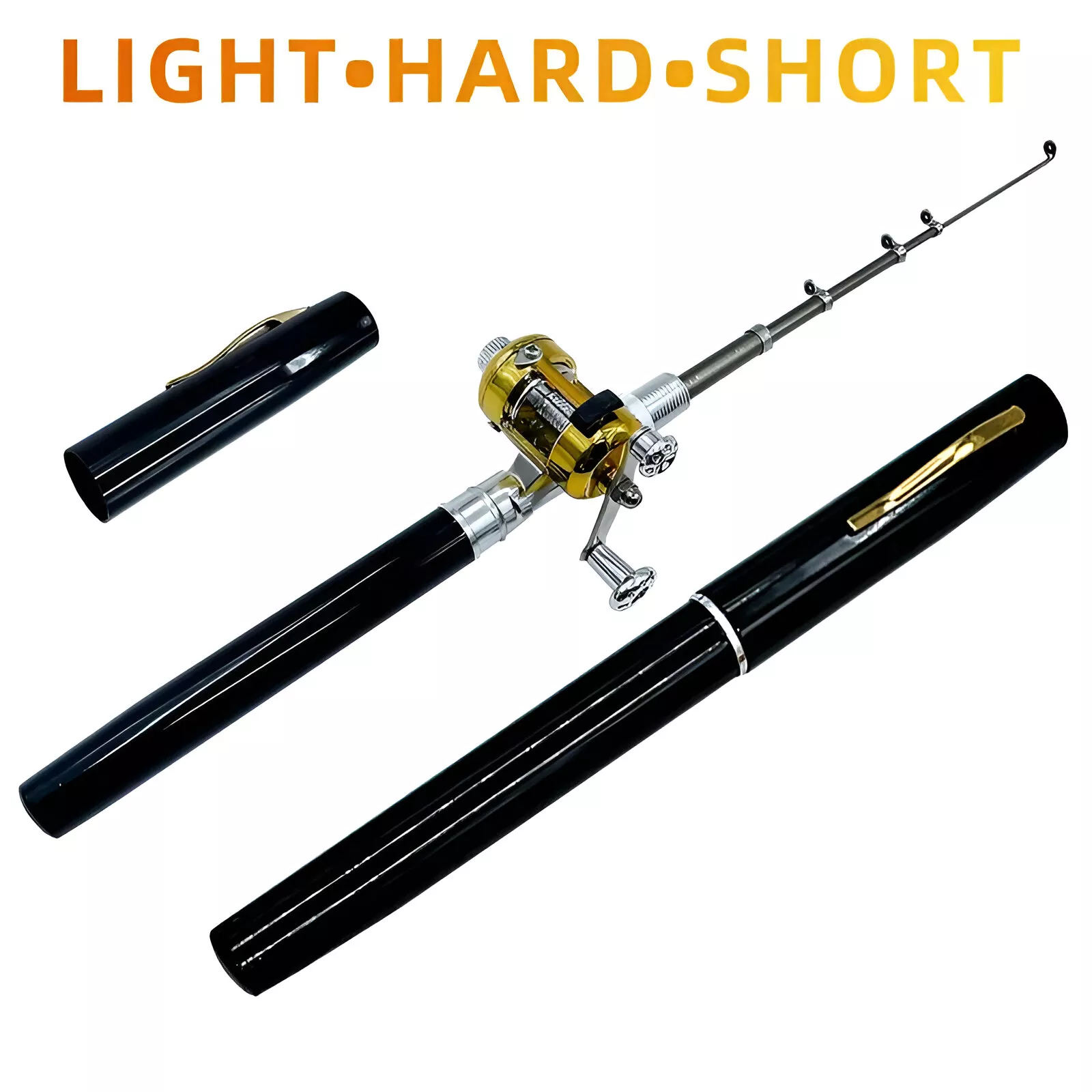 Mini Telescopic Pen Fishing Rod and Reel Set - Image 4