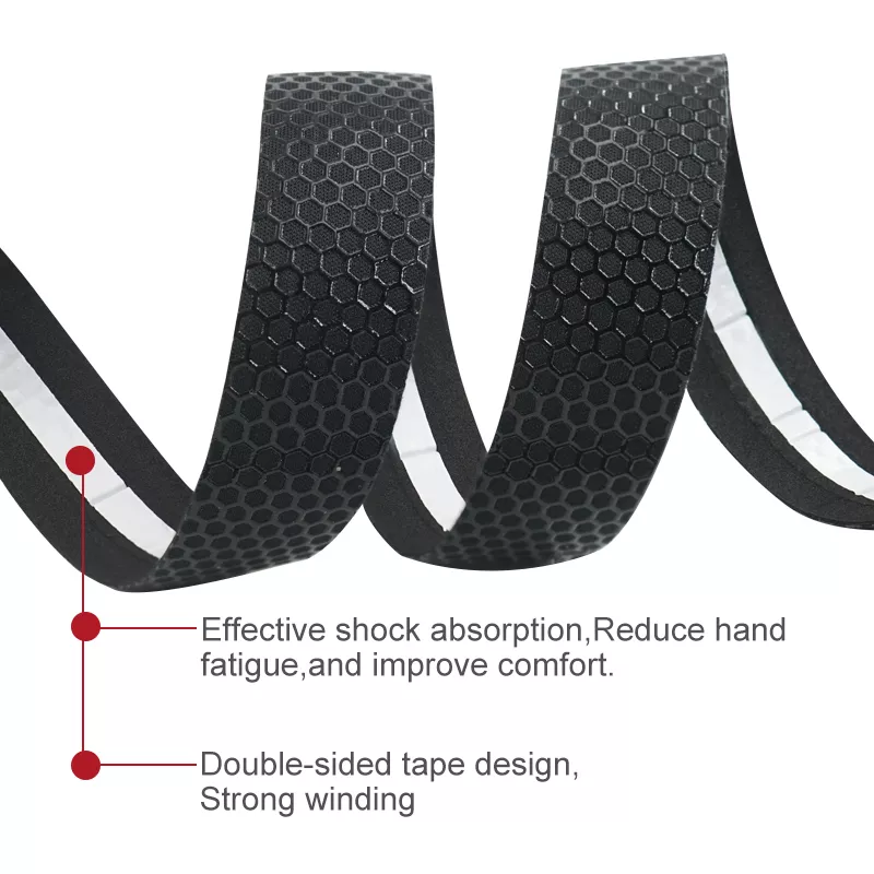 Non-Slip Honeycomb Pattern Bicycle Handlebar Tape - Image 3