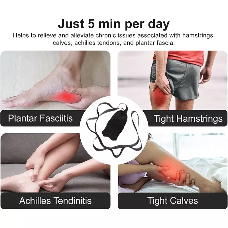 Leg and Foot Stretching Bands for Yoga, Pilates, and Rehabilitation - Image 5