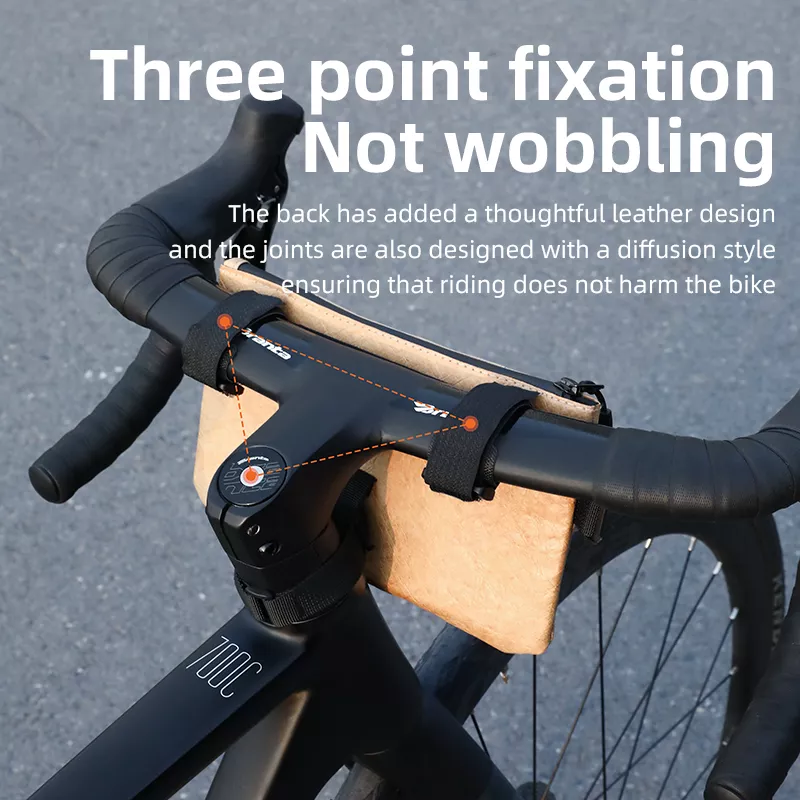Bicycle Handlebar Bag - Top Tube, Front Beam, Mobile Phone & Side Storage Bag - Image 3