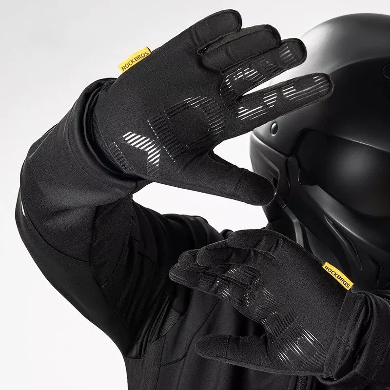 Winter Touchscreen Windproof Full-Finger Sports Gloves - Image 3