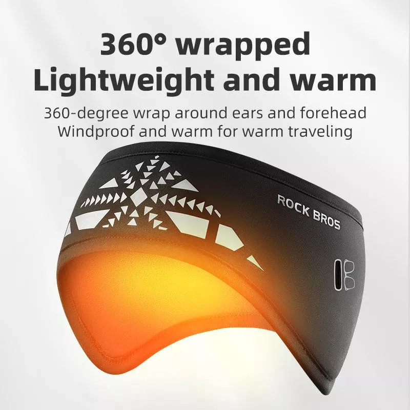 Winter Cycling Ear Warmer Headband - Image 6