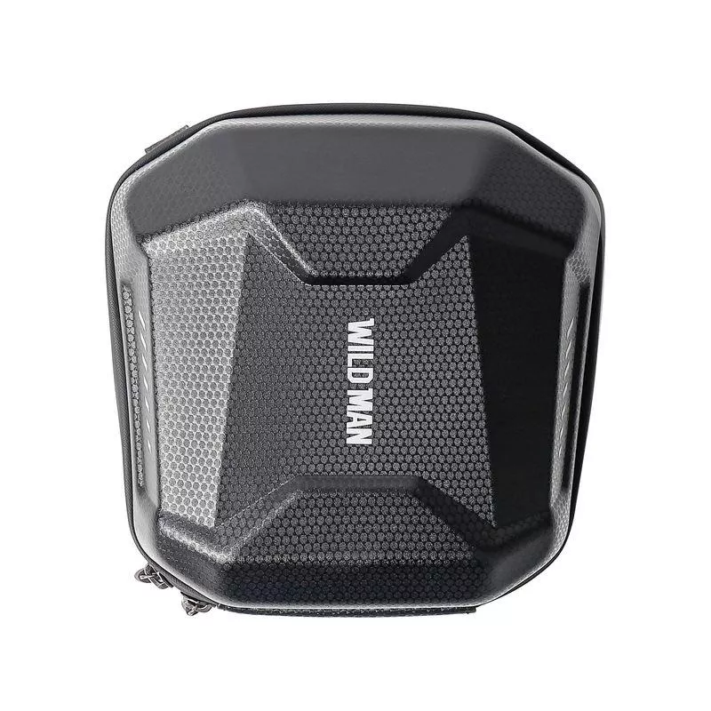 Folding Bicycle Handlebar Bag - Durable EVA Hard Shell with Quick Release