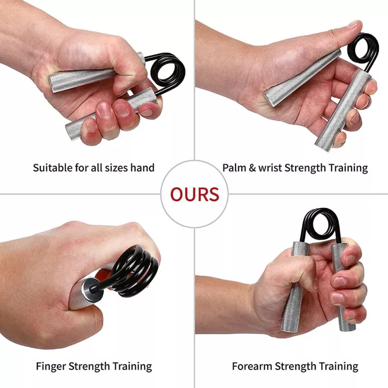 Adjustable Hand Grip Strengthener 100-200LB for Wrist & Forearm Training - Image 4