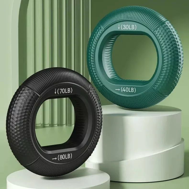 Silicone Hand and Finger Strengthener Ring for Grip Training and Stress Relief