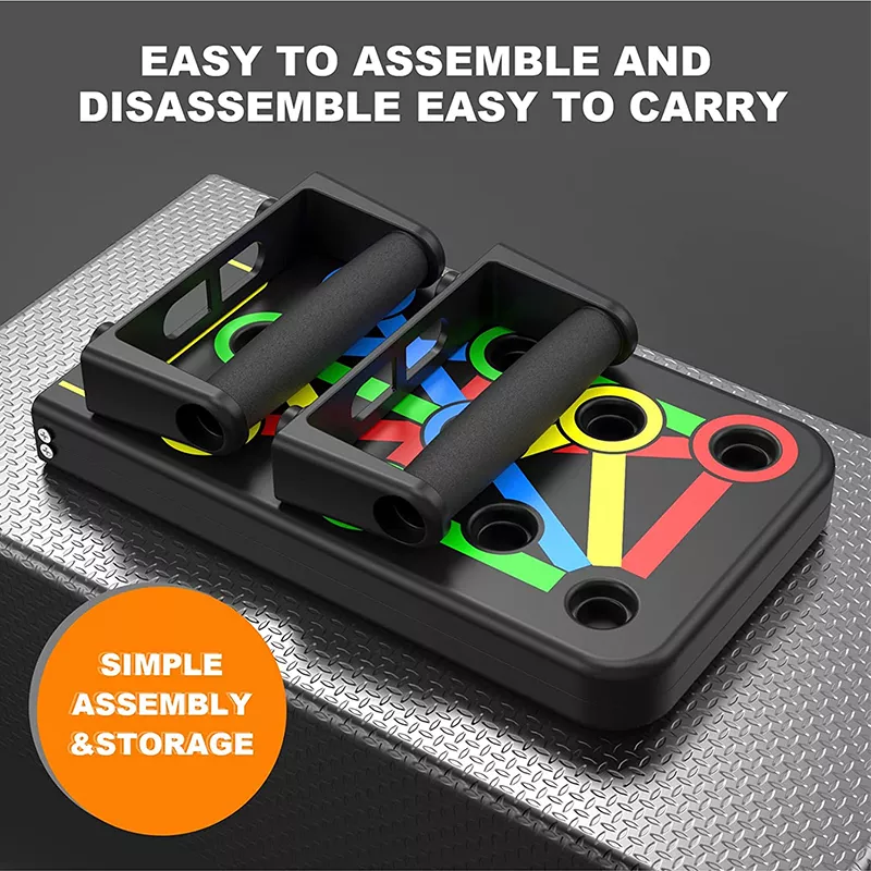 Folding Push-up Board Multi-mode Adjustable Core Muscle Exerciser - Image 2