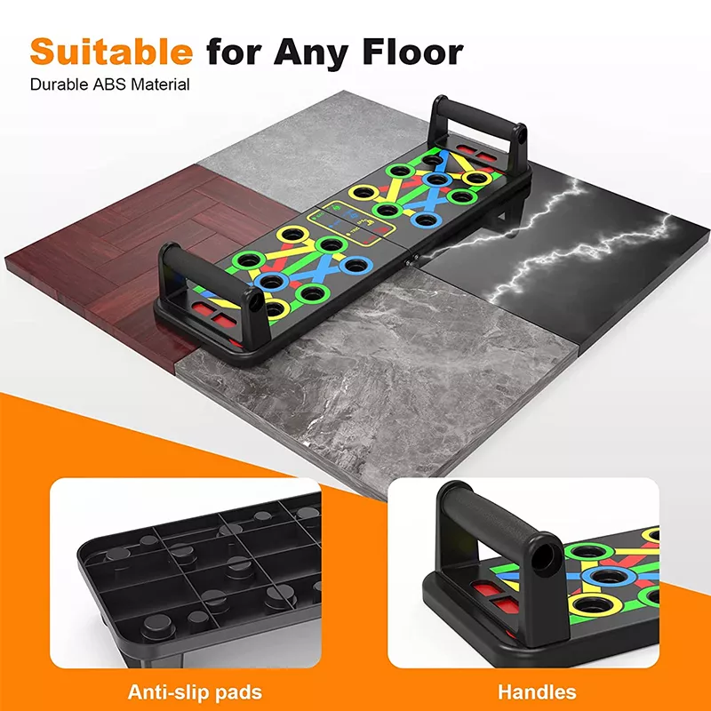 Folding Push-up Board Multi-mode Adjustable Core Muscle Exerciser - Image 5