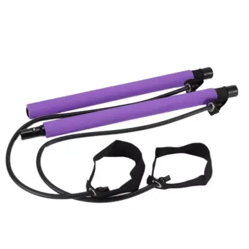 Portable Pilates Bar Yoga Pole for Weight Loss and Toning