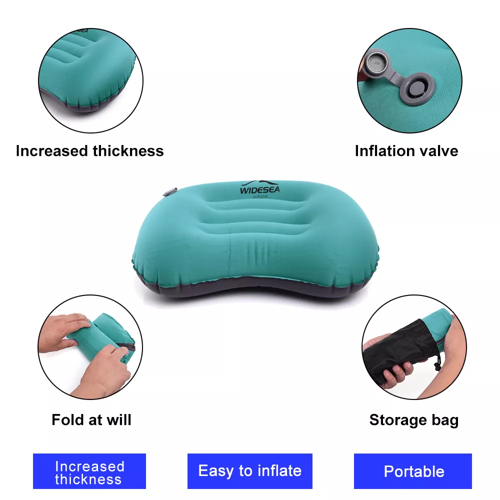 Portable Inflatable Camping Pillow - Image 3