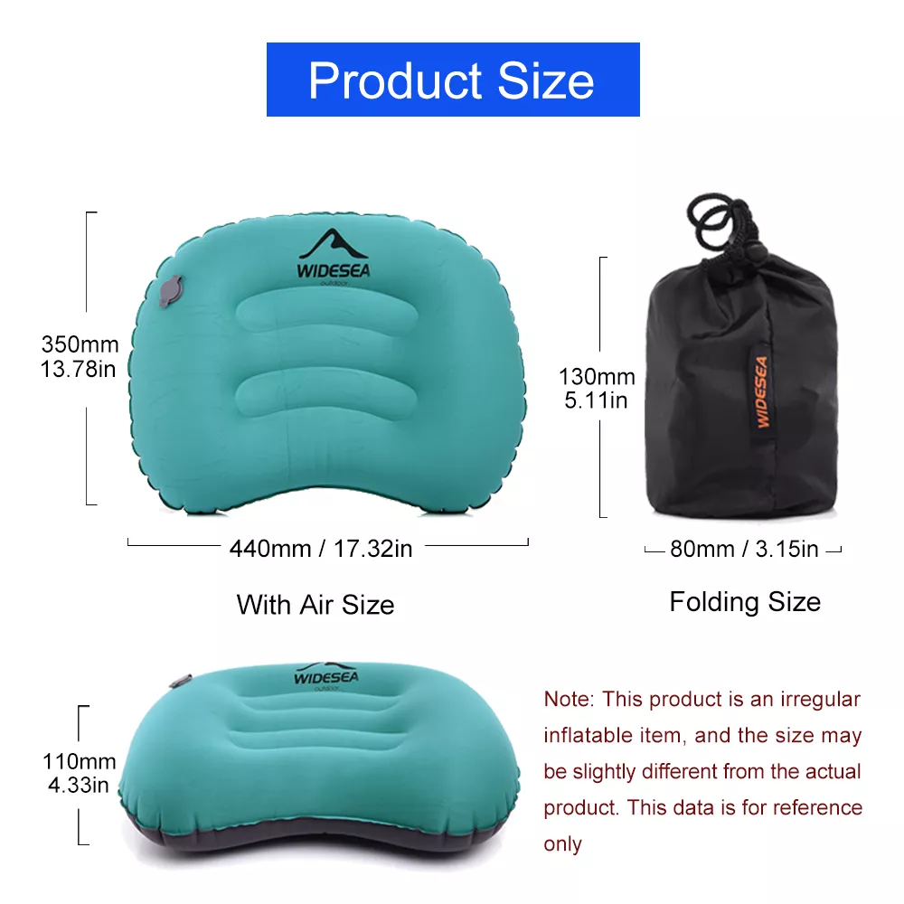 Portable Inflatable Camping Pillow - Image 6