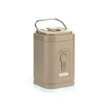 Portable Electric Air Pump with Camping Light