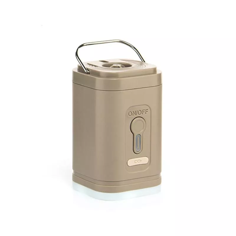 Portable Electric Air Pump with Camping Light