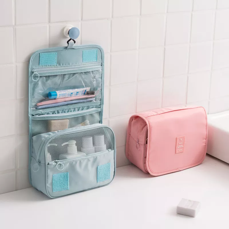 Waterproof Travel Makeup Bag with Hook - Image 7