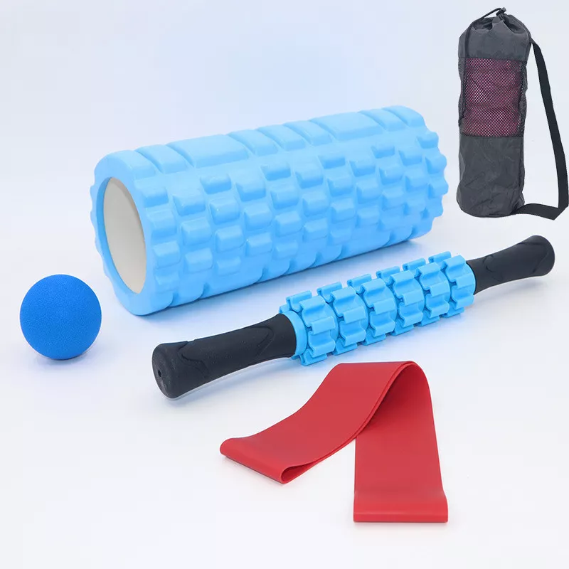 5-in-1 Yoga Massage Set with Foam Roller, Massage Stick, and Fascia Ball - Image 3