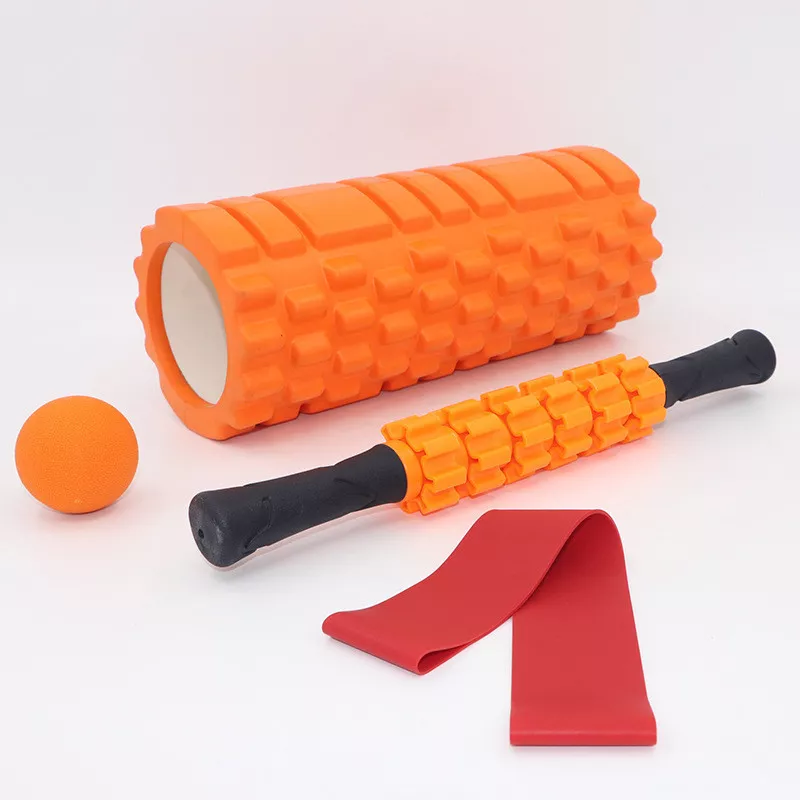 5-in-1 Yoga Massage Set with Foam Roller, Massage Stick, and Fascia Ball - Image 4