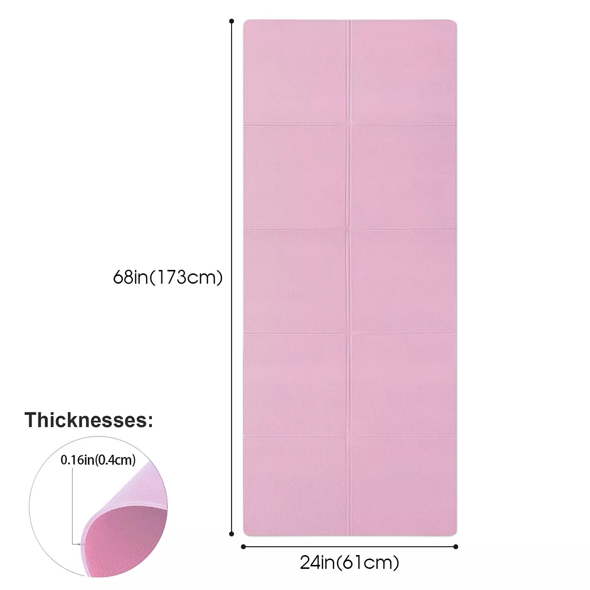 4MM EVA Yoga Mat - Image 6