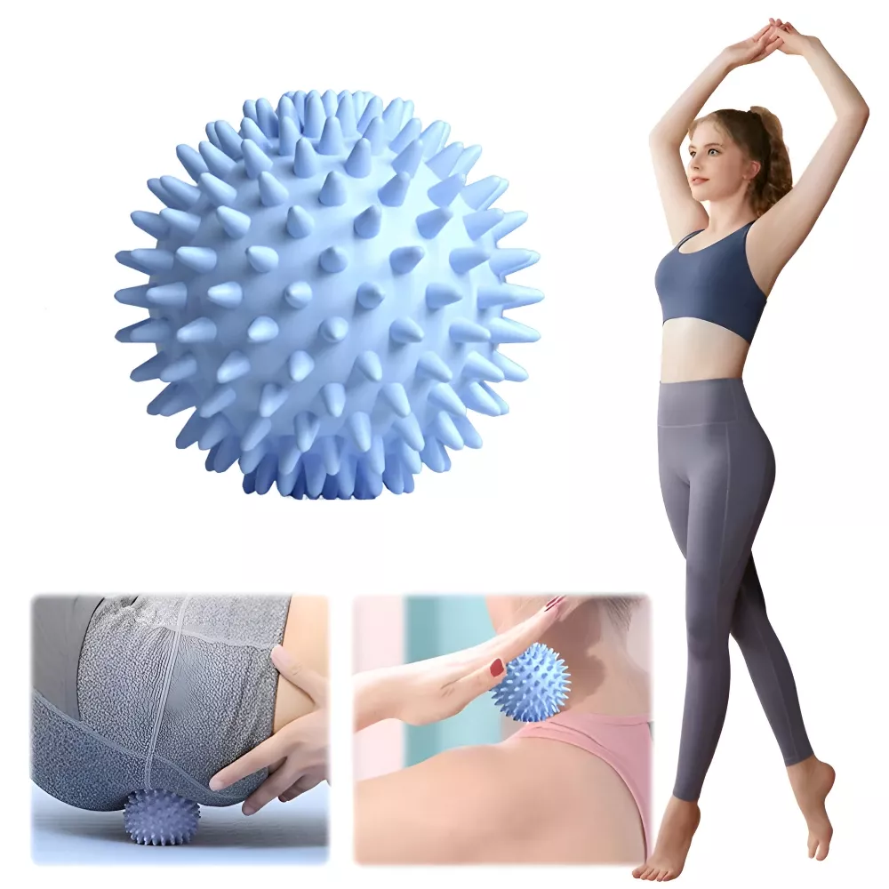Deep Tissue PVC Yoga Massage Ball for Muscle Relief - Image 4
