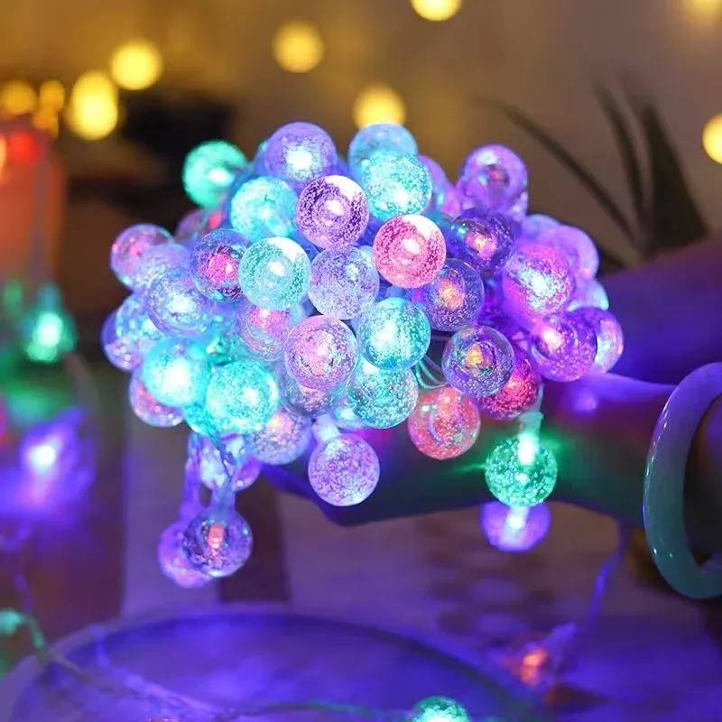 LED Crystal Ball String Lights - Image 2