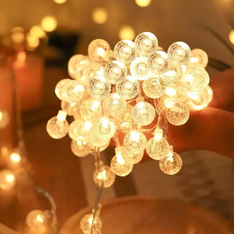 LED Crystal Ball String Lights - Image 3