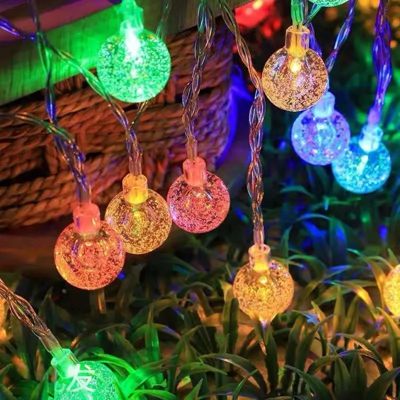 LED Crystal Ball String Lights - Image 4
