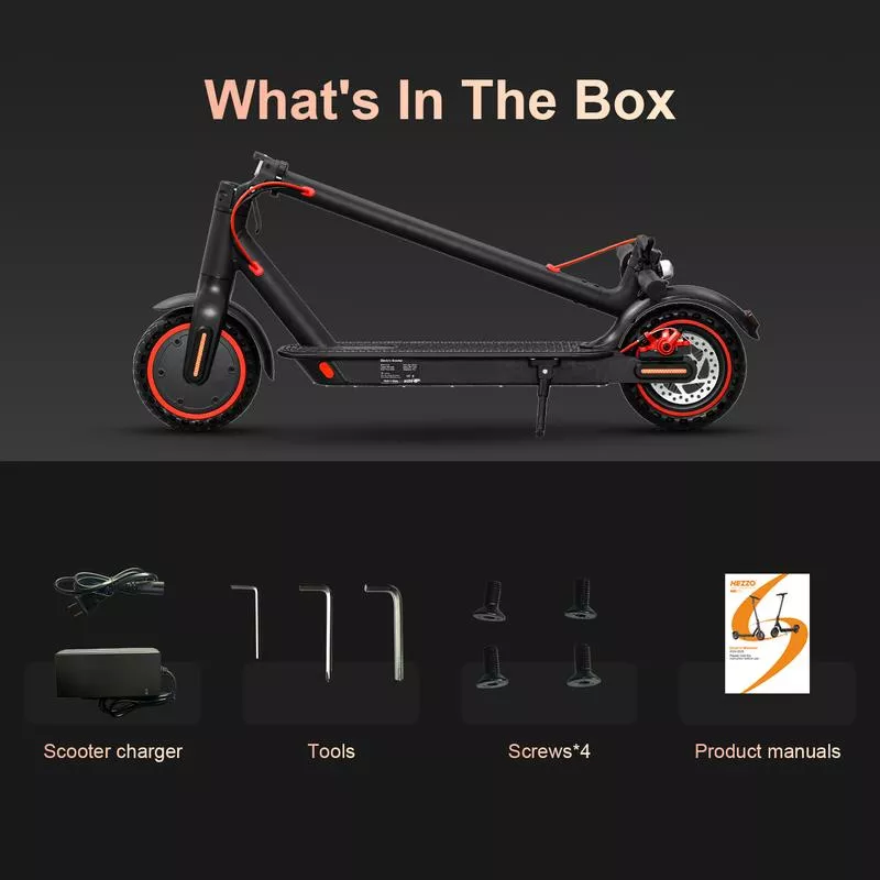 36V 350W 19MPH Folding Electric Scooter for Adults - Image 4