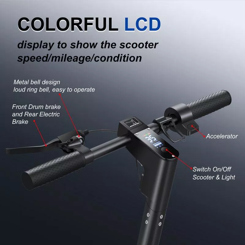 High-Speed Foldable Electric Scooter for Adults - Image 3