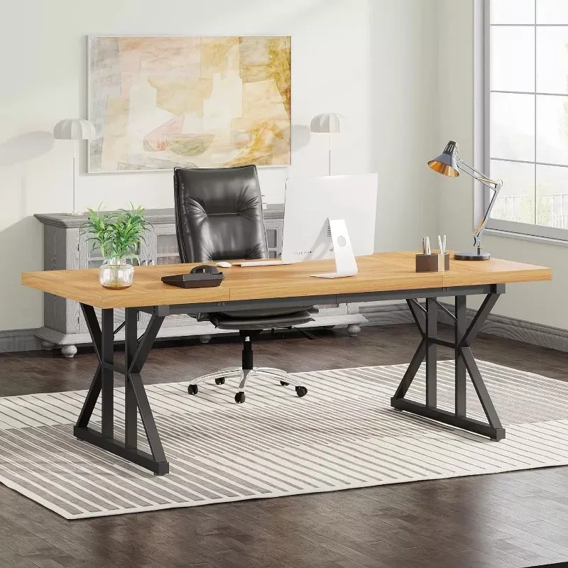 70.8-Inch Modern Executive Desk