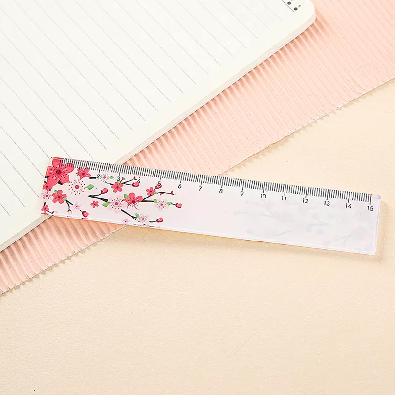 15cm Transparent Straight Ruler for School & Crafting - Image 6